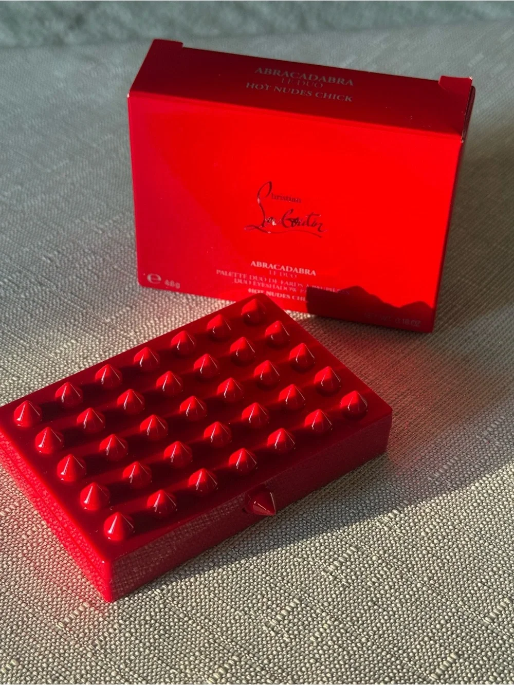 Christian Louboutin Abracadabra Le Duo Eyeshadow Palette “Hot Nudes Chick” NIB